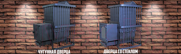 Изображение товара Печь-каменка КомфортПром Чугун 10013015 (89кг)