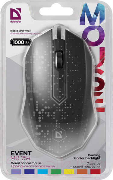 Изображение товара Мышь Defender Event MB-754 / 52754