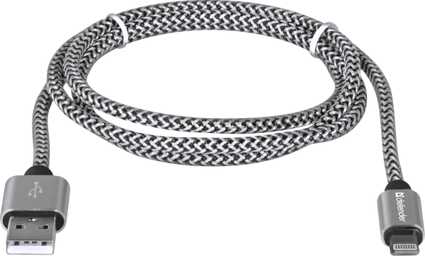 Изображение товара Кабель Defender ACH01-03T PRO / 87809 (1м, белый)