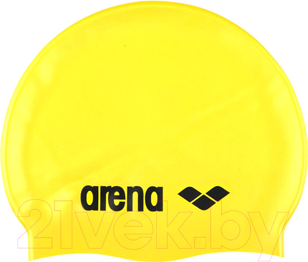 Изображение товара Шапочка для плавания ARENA Classic Silicone Cap / 91662 35 (Yellow/Black)