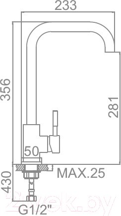 Изображение товара Смеситель Ledeme L74998A-4