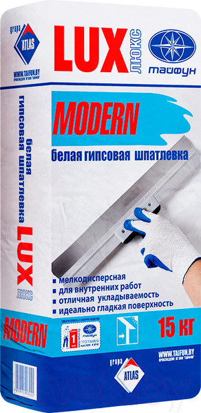 Изображение товара Шпатлевка Тайфун Люкс Modern (15кг)