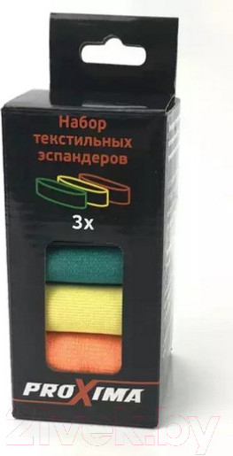 Изображение товара Набор эспандеров Proxima PB82802 (3шт)