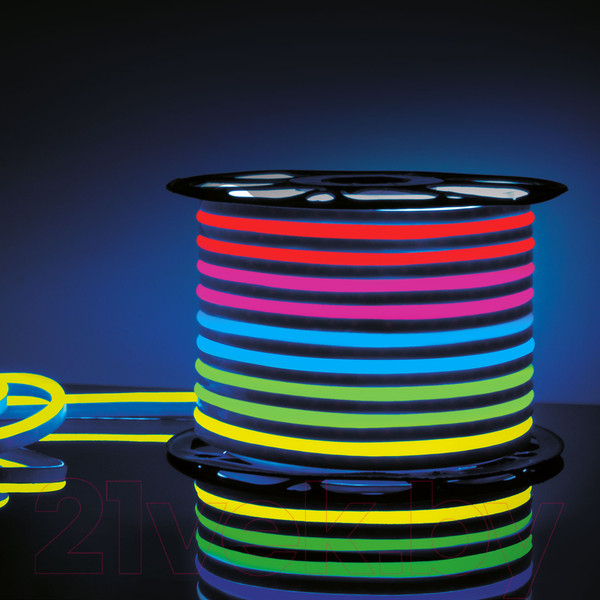 Изображение товара Гибкий неон Elektrostandard LS001 220V RGB 12W 80Led 5050 IP67 (односторонний, 50м)