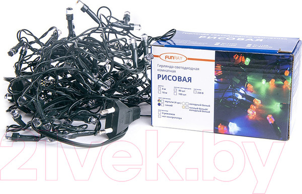 Изображение товара Светодиодная гирлянда Funray Рисовая RL–110W / 2579