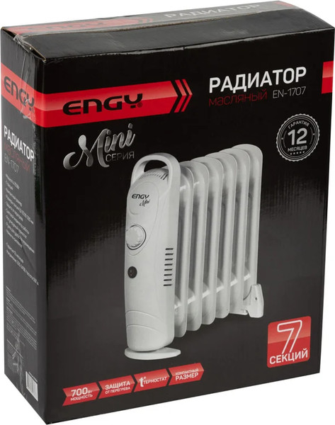 Изображение товара Масляный радиатор Engy EN-1707