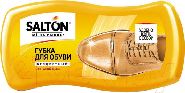 Изображение товара Губка для обуви Salton Волна для гладкой кожи (бесцветный)