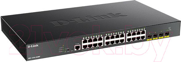 Изображение товара Коммутатор D-Link DGS-1250-28XMP/A1A