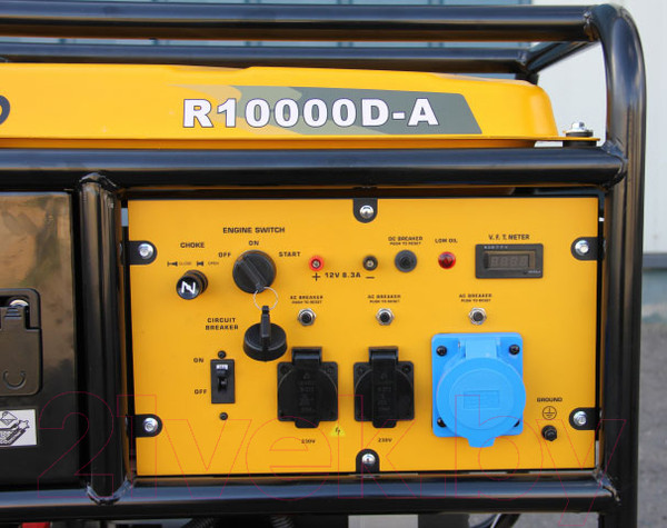 Изображение товара Бензиновый генератор Rato R10000D-A