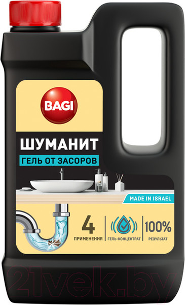 Изображение товара Средство для устранения засоров Bagi Шуманит (450мл)