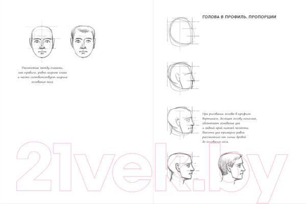 Изображение товара Творческий блокнот Эксмо SketchBook. Рисуем человека (кобальт)