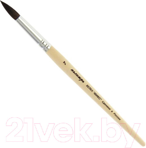 Изображение товара Кисть для рисования ПАЛИТРА Белка 7 / ЖА1-07.00Б