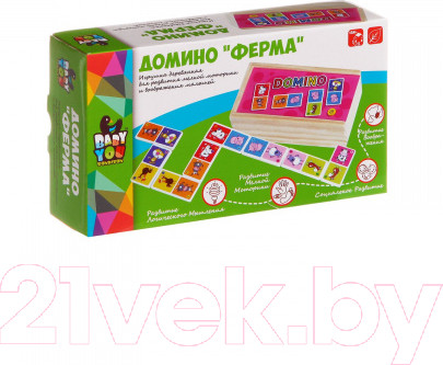Изображение товара Развивающая игра Bondibon Ферма / ВВ1102