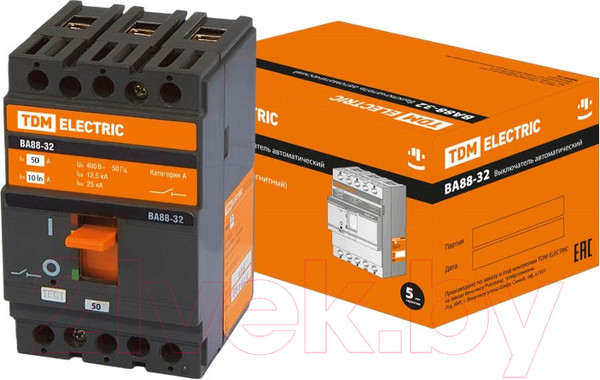 Изображение товара Выключатель автоматический TDM SQ0707-0005
