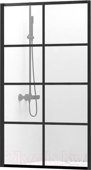 Изображение товара Стеклянная шторка для ванны REA Lagos-1 Fix 80 / REA-K4561