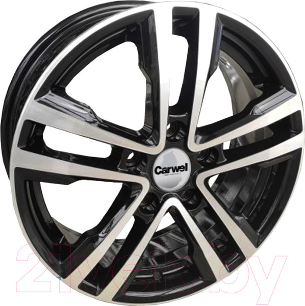 Изображение товара Литой диск Carwel Аллаки 197 16x6.5" 5x108мм DIA 67.1мм ET 40мм AB