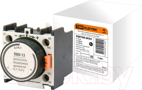 Изображение товара Приставка выдержки времени TDM SQ0708-0034