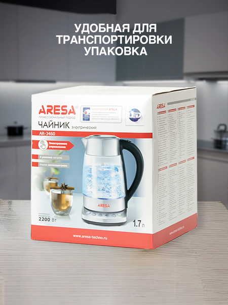 Изображение товара Электрочайник Aresa AR-3460
