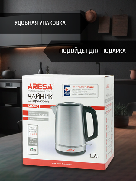 Изображение товара Электрочайник Aresa AR-3461