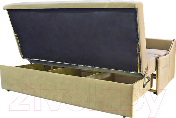 Изображение товара Диван Lama мебель Сити 140 (Simple Col. 42/Simple Col. 46)