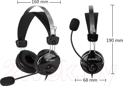 Изображение товара Наушники-гарнитура A4Tech HU-7P