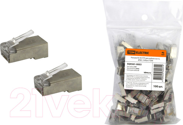 Изображение товара Коннектор TDM SQ0561-0003 (100шт)