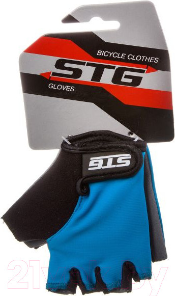 Изображение товара Велоперчатки STG Х87905-ХС (XS, синий)
