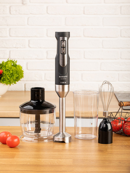 Изображение товара Блендер погружной Scarlett SC-HB42F61 (черный)