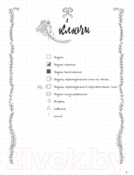 Изображение товара Творческий блокнот Попурри Мой блокнот. Мой личный буллет-журнал