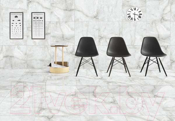 Изображение товара Плитка Casati Ceramica Gres Onyx Grey Polished (600x600)