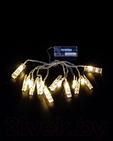 Изображение товара Светодиодная гирлянда ArtStyle Прищепки / CL-N205WW