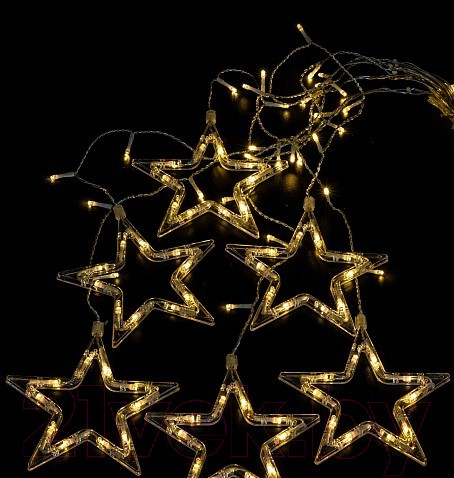 Изображение товара Световой занавес ArtStyle Звезды / CL-N301WW