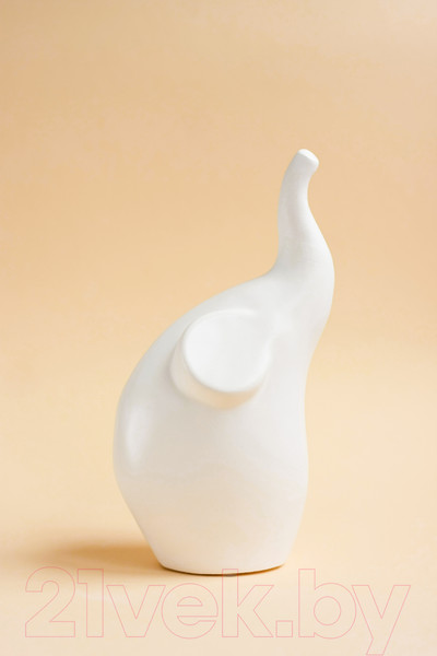 Изображение товара Статуэтка Нашы майстры Слоник / 6010 (белый)