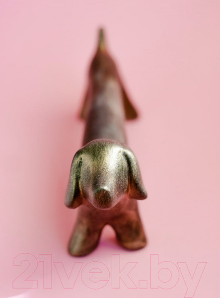Изображение товара Статуэтка Нашы майстры Такса / 3046 (бронза)