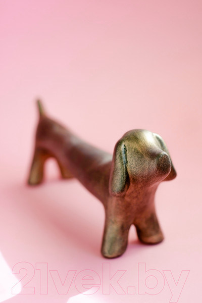 Изображение товара Статуэтка Нашы майстры Такса / 3046 (бронза)