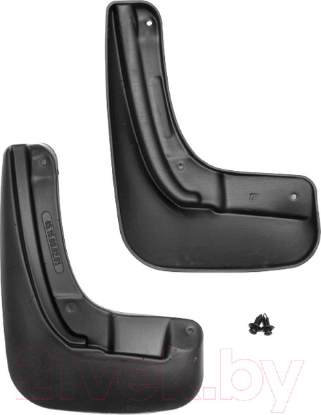 Изображение товара Комплект брызговиков FROSCH NLF.45.15.E10 для Volkswagen Polo (2шт, задние)