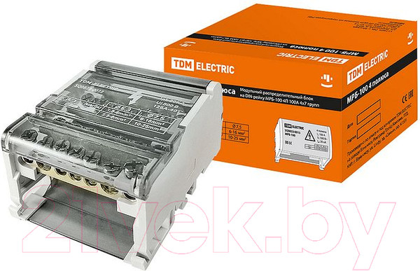 Изображение товара Распределительный блок на DIN-рейку TDM SQ0823-0013