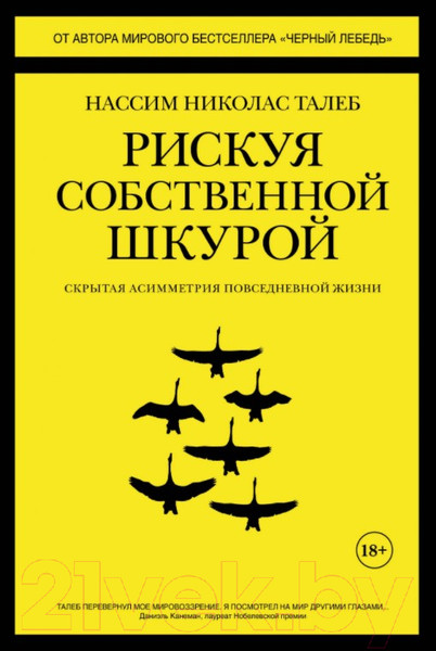 Изображение товара Книга КоЛибри Рискуя собственной шкурой. Скрытая асимметрия повседневной жизни (Талеб Н.Н.)