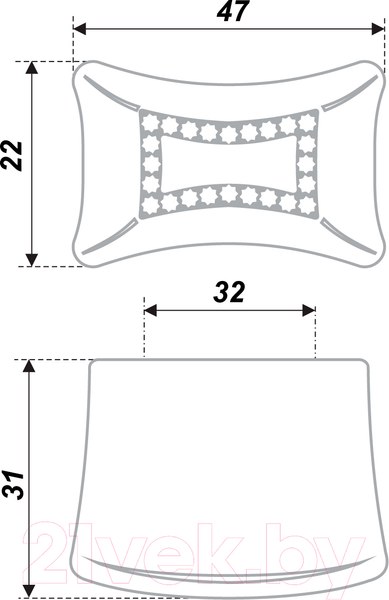 Изображение товара Ручка для мебели Boyard RS423CP/CrT.4/32