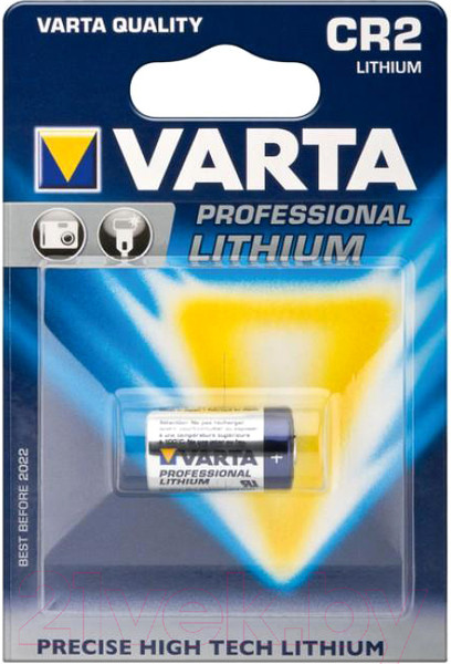 Изображение товара Батарейка Varta Lithium CR2 3V / 06206301401