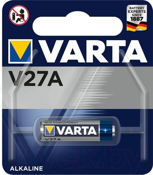 Изображение товара Батарейка Varta V27A 12V / 04227101401