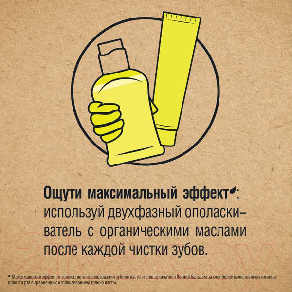 Изображение товара Зубная паста Лесной бальзам С органическими маслами и Алоэ (75мл)