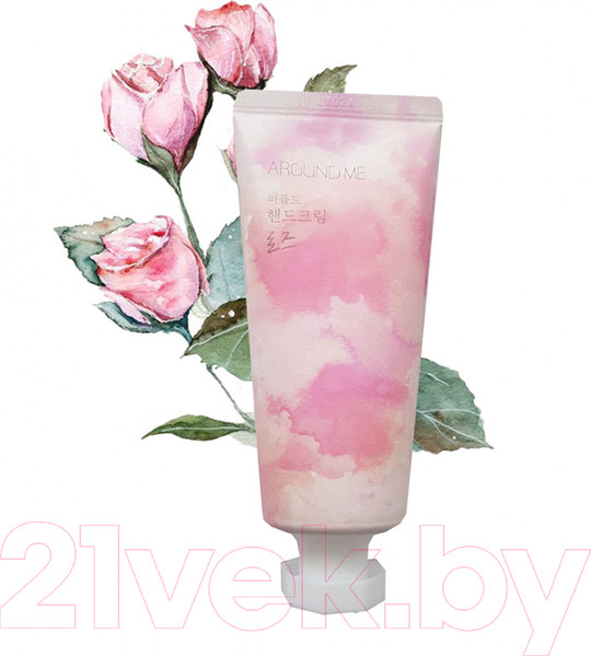 Изображение товара Крем для рук Around Me Perfumed Hand Cream Rose (60мл)