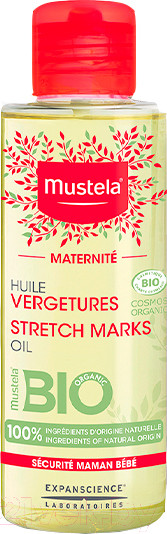 Изображение товара Косметическое масло для мам Mustela Stretch Marks Oil от растяжек (105мл)