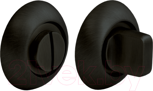 Изображение товара Фиксатор дверной защелки Morelli MH-WС BL (черный)