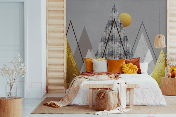 Изображение товара Фотообои листовые Citydecor Горы Абстракция (200x140)