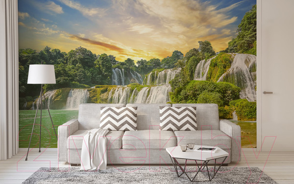 Изображение товара Фотообои листовые Citydecor Тропический водопад 2 (400x254)