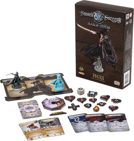 Изображение товара Дополнение к настольной игре GaGa Клинок и колдовство. Набор героя: Рилд/ GG160