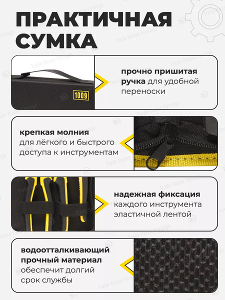 Изображение товара Универсальный набор инструментов WMC Tools 1009(48162)