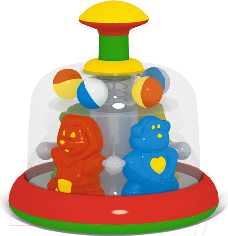 Изображение товара Развивающая игрушка Stellar Юла-карусель. Цирк / 01389